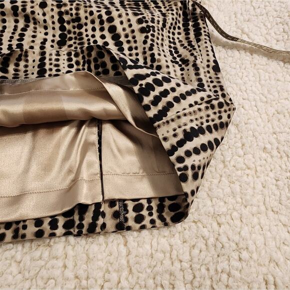 CLASSIQUES Entier silk blend polka dot‎ print pencil skirt size 2 new!!! - Picture 8 of 10